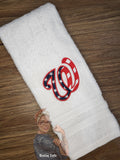 Washington Nationals Hand Towel Design